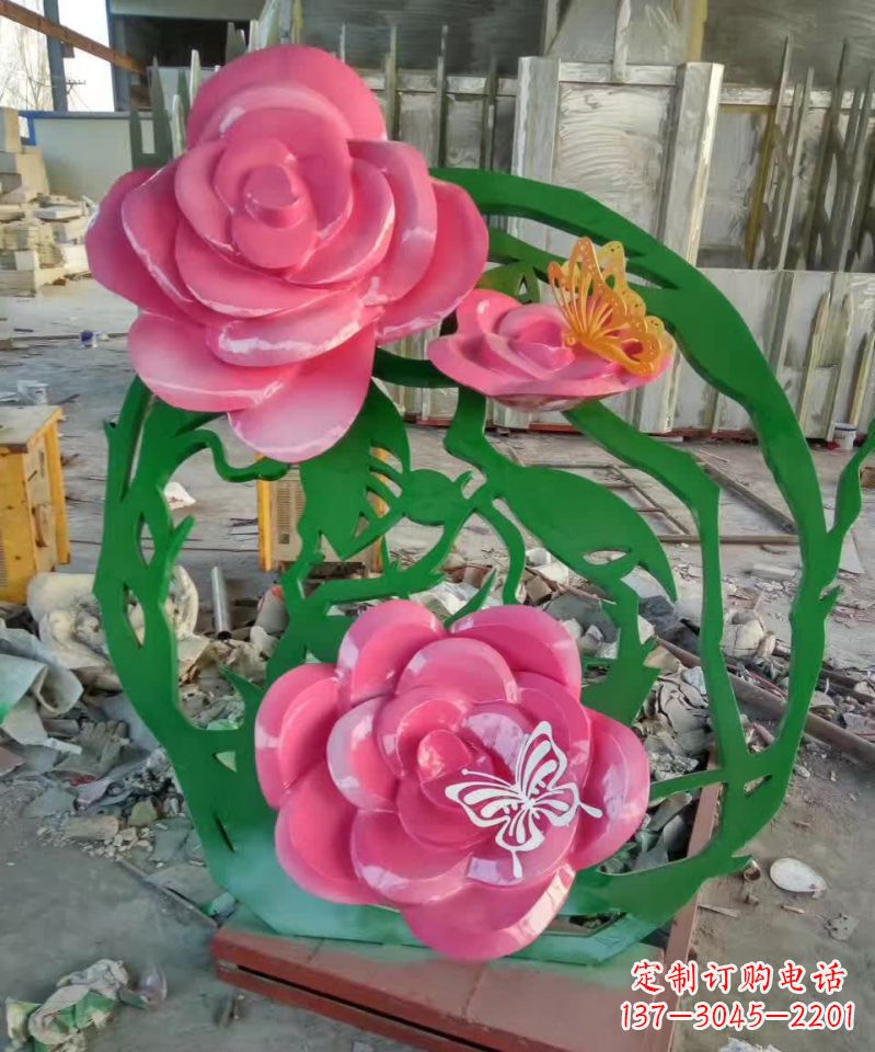 无锡引领浪漫风潮的紫荆花雕塑