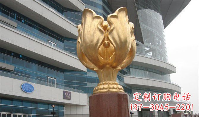 无锡不锈钢紫荆花之美