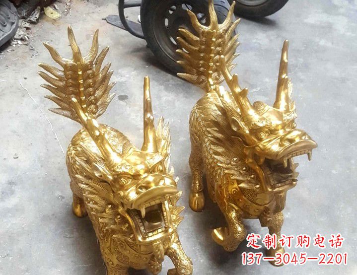 无锡麒麟雕塑东方之瑰宝
