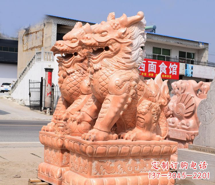 无锡传说中的麒麟雕塑