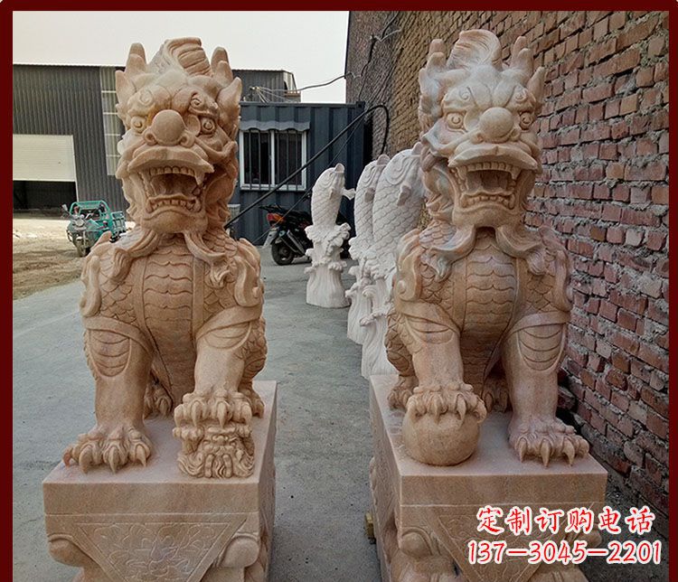 无锡麒麟门口雕塑——传承古老文化的精灵