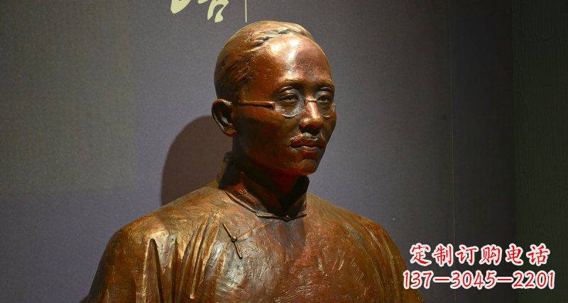 无锡蔡元培名人胸像铜雕