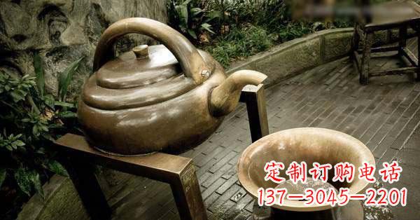 无锡茶壶雕塑——精致的艺术品