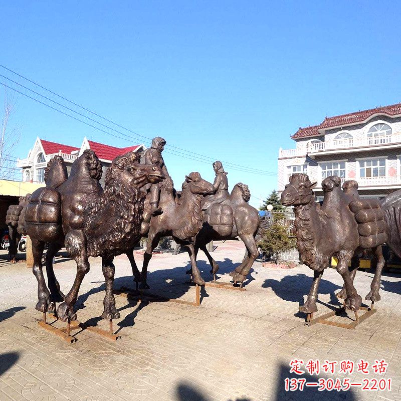 无锡茶马古道骆驼队