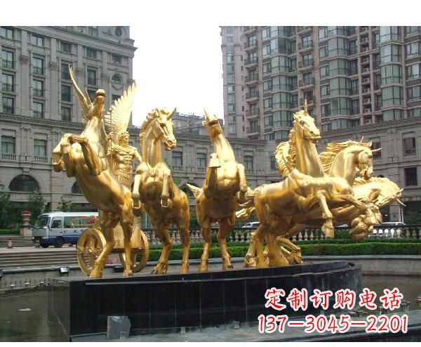 无锡阿波罗的象征——青铜雕塑
