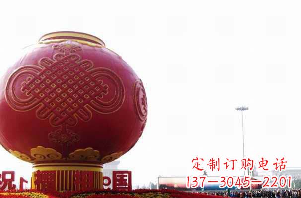 无锡城市不锈钢灯笼雕塑
