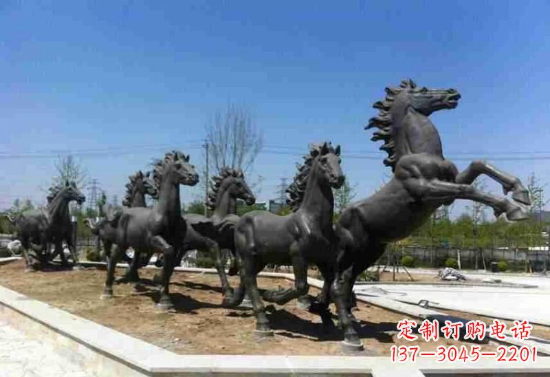 无锡铜马雕塑美观华贵的城市艺术