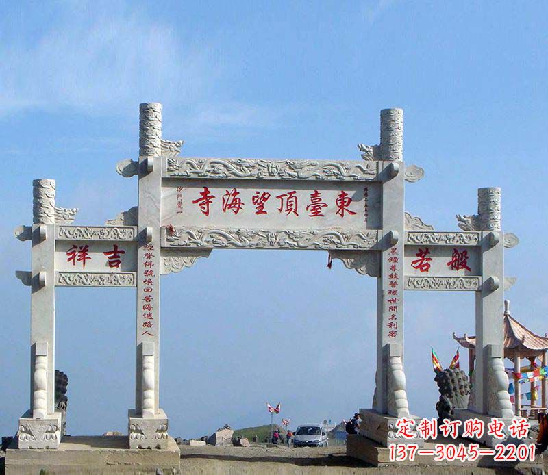 无锡石雕牌坊传承中国古典建筑文化