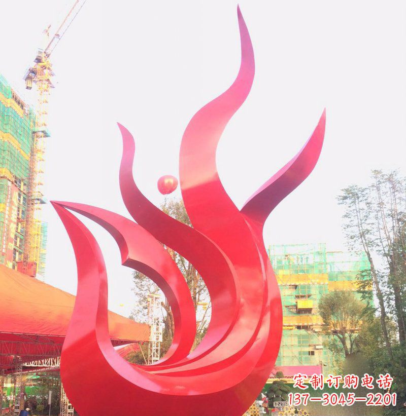 无锡凤凰雕塑一座传承着历史文化的艺术品
