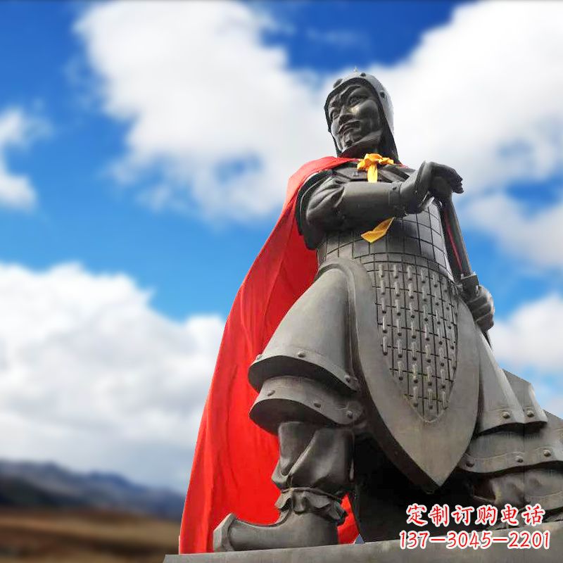无锡项羽雕塑——历史名人古代帝王的象征