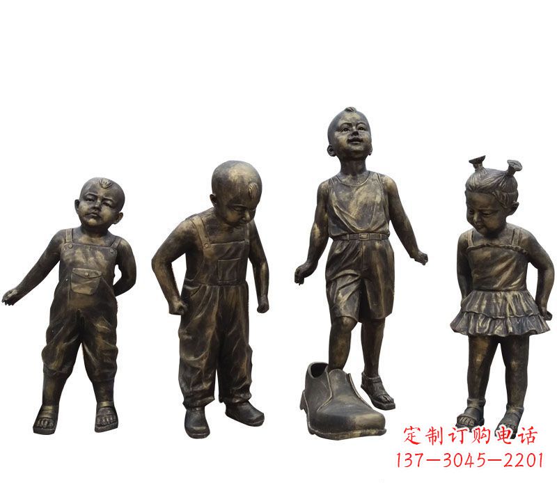 无锡儿童雕塑传承中国古代文化