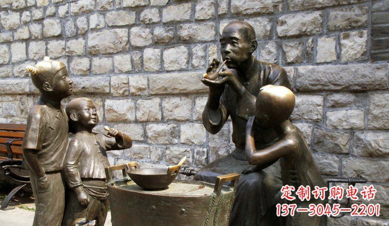 无锡糖果街的精美雕塑