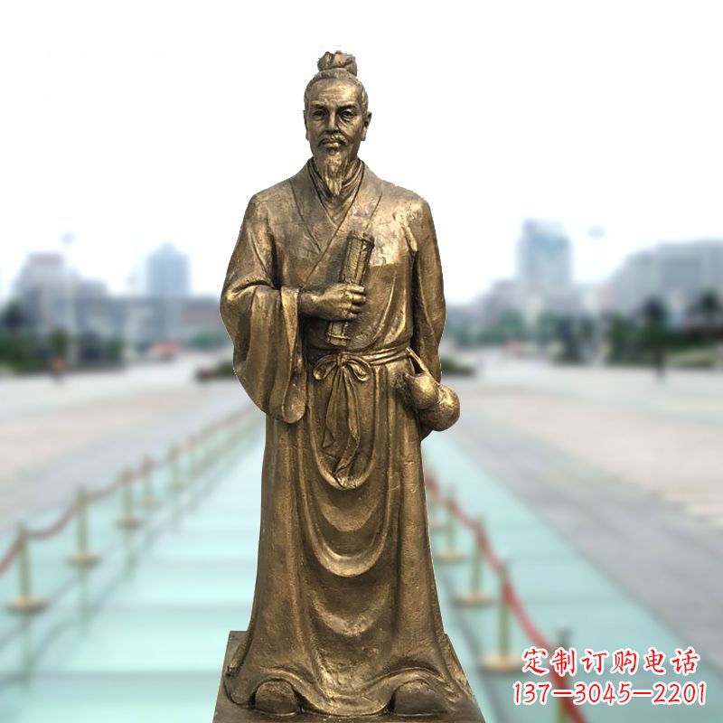 无锡铜雕艺术张仲景的精神实践