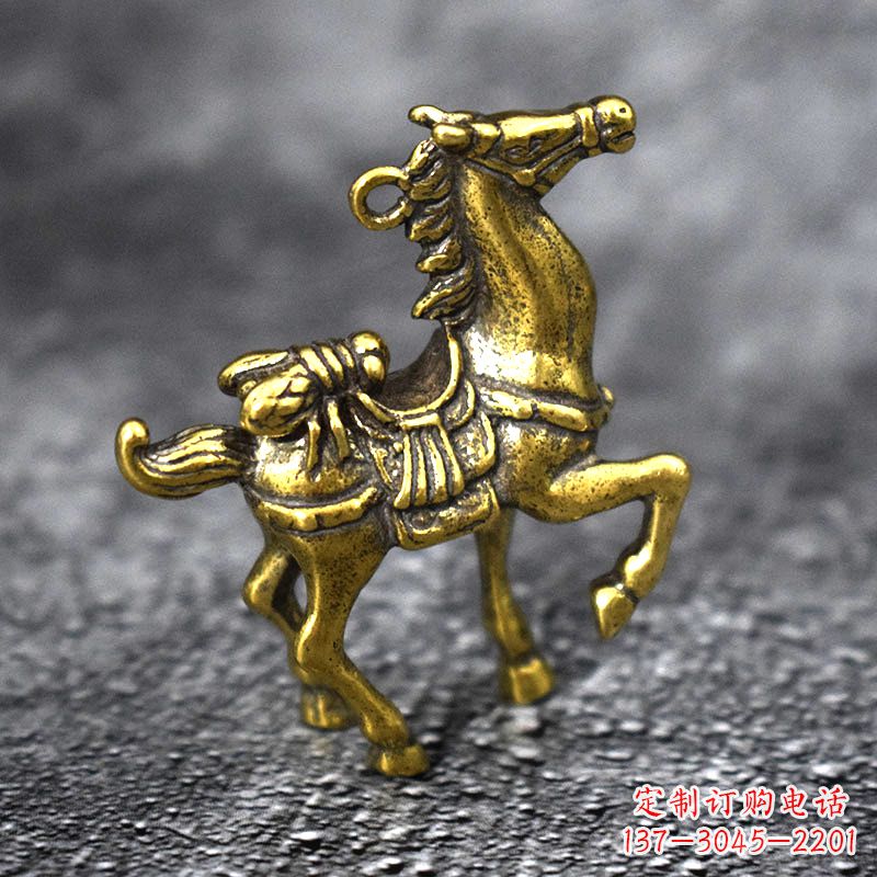 无锡纯铜铸造马儿雕塑
