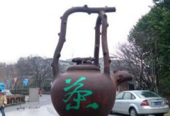 无锡茶壶雕塑——展现艺术精妙
