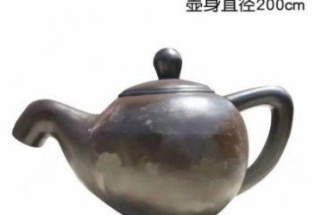 无锡青铜茶壶雕塑——彰显传统文化的艺术精髓