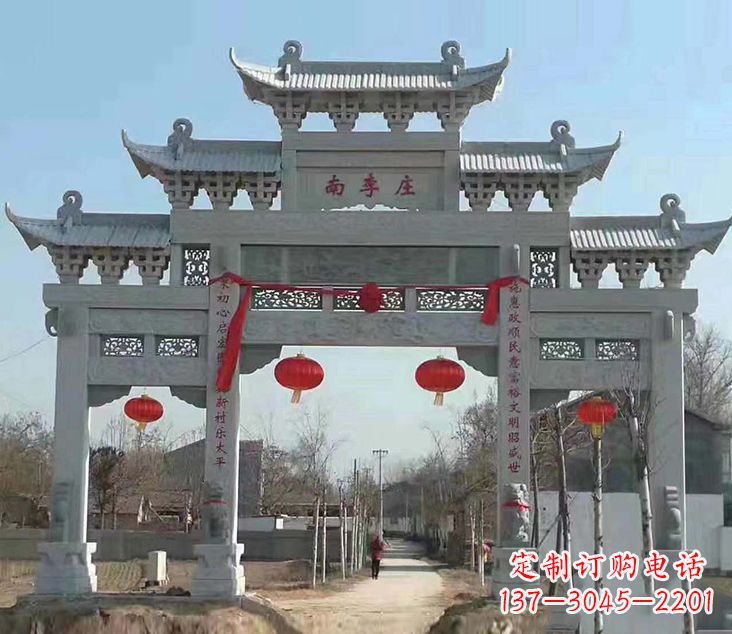无锡祠堂石牌坊雕塑艺术精粹