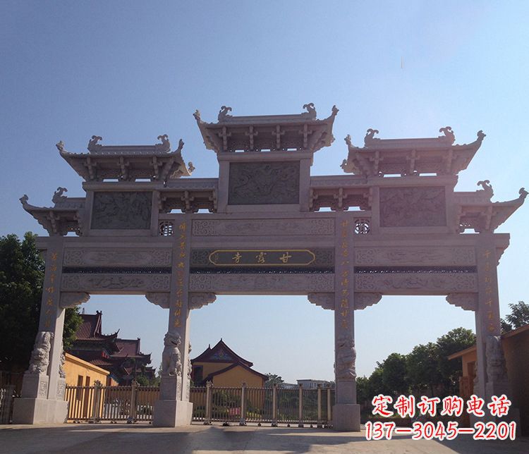 无锡牌坊雕塑——传承民间艺术的精髓