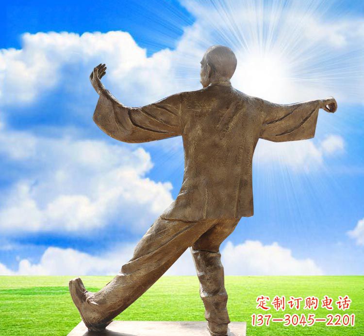无锡太极拳雕塑——传承中华文化之精髓