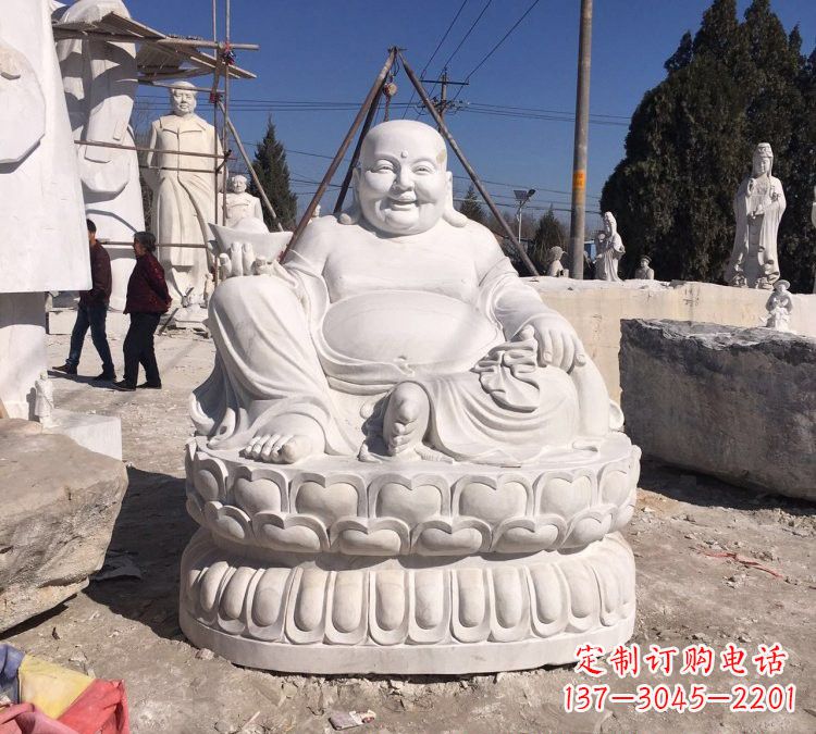 无锡大肚弥勒佛石雕