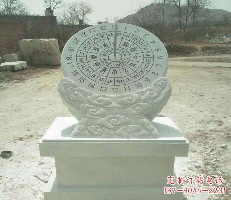无锡大理石赤道日晷雕塑