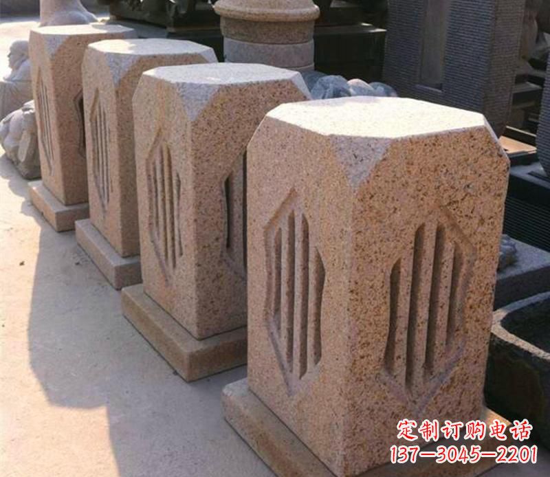 无锡精美的大理石灯雕塑