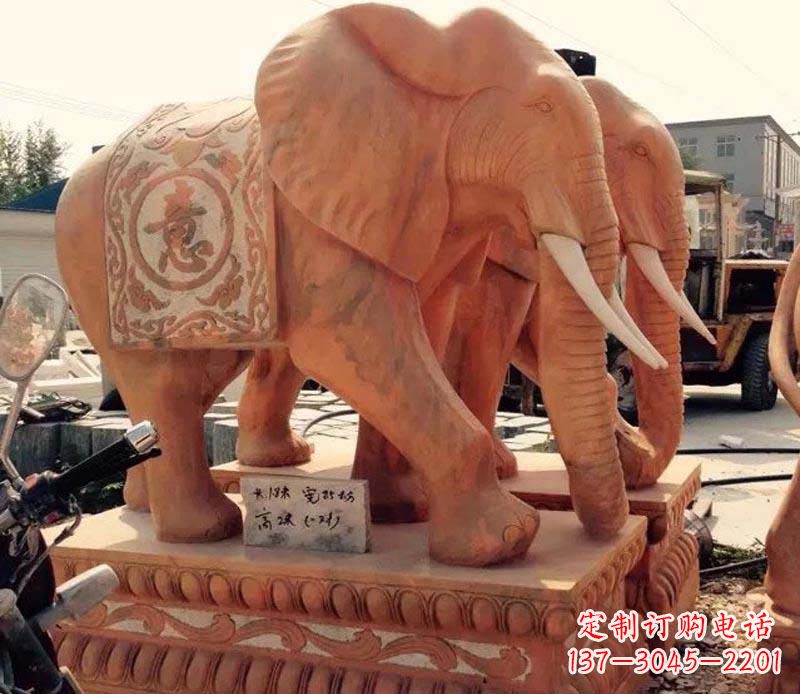 无锡大象雕塑 传承古典文化的艺术精品