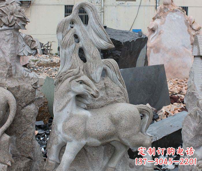 无锡大理石动物雕塑丰富多彩的艺术品