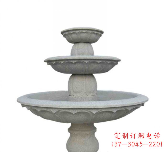 无锡大理石多层喷泉石雕——精美而充满灵性的艺术杰作