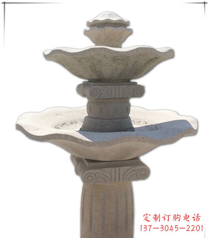 无锡大理石多层喷泉石雕精美绝伦的艺术形式
