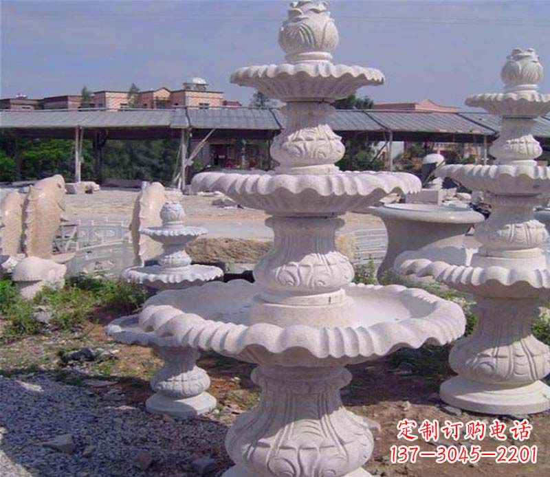 无锡石雕喷泉展现精美的艺术灵感