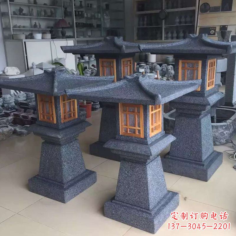 无锡大理石仿汉阙石雕灯笼