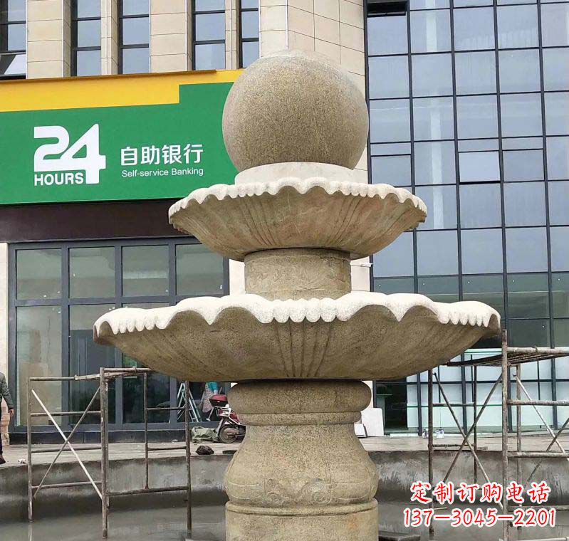 无锡大理石风水球喷泉雕塑——振奋人心的艺术杰作