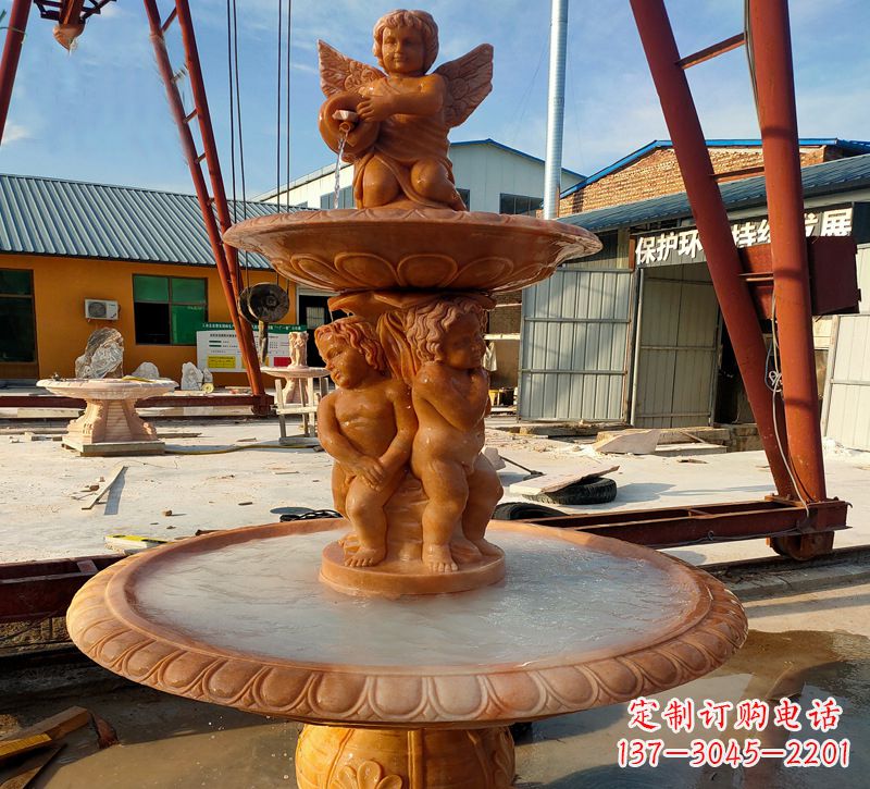 无锡大理石风水球雕塑传承古老文化