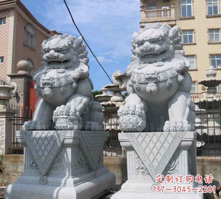 无锡大理石故宫狮子石雕