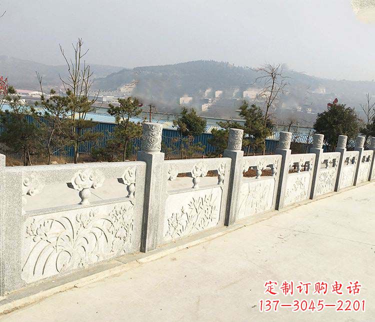 无锡大理石护城河栏板石雕