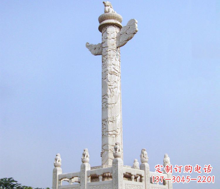无锡大理石华表雕塑