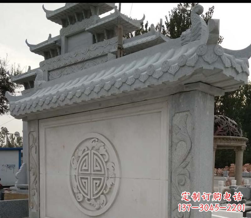 无锡精美大理石影壁雕塑