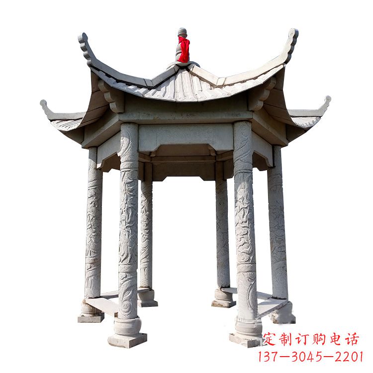无锡中领雕塑大理石凉亭雕塑