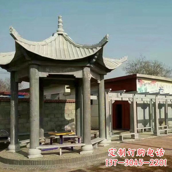 无锡大理石凉亭庭院亭子