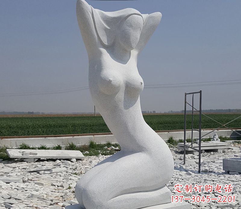 无锡优雅大理石美女雕塑