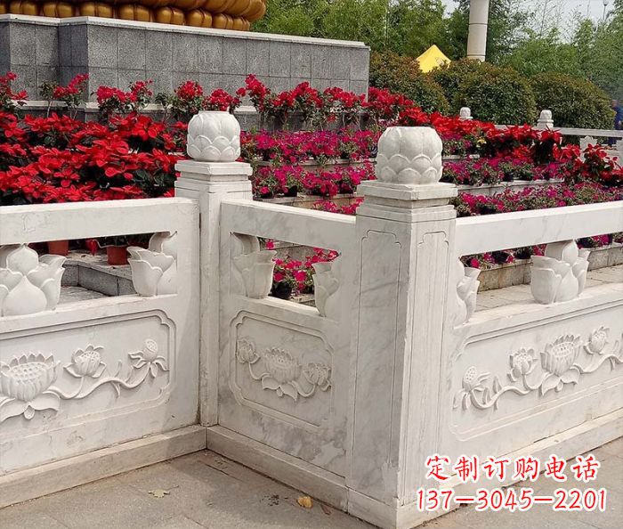 无锡大理石旅游景区石雕栏板_1