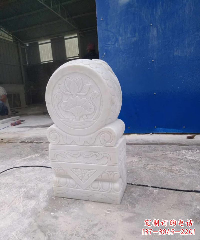 无锡大理石门墩雕塑,精美而实用