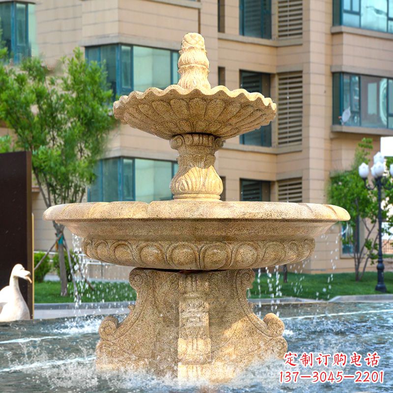 无锡大理石喷泉雕塑