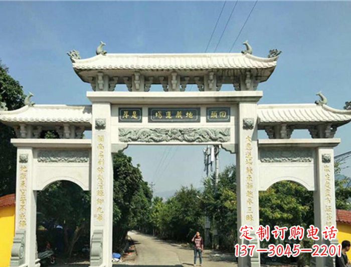 无锡大理石牌坊雕塑