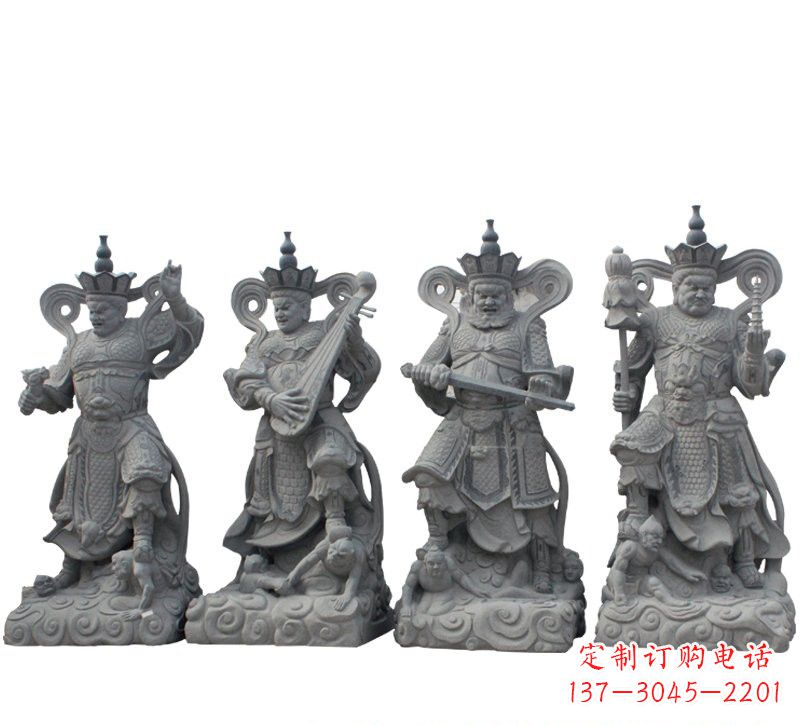 无锡四大天王大理石雕塑