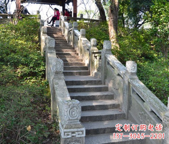 无锡大理石寺庙石雕栏板 (3)