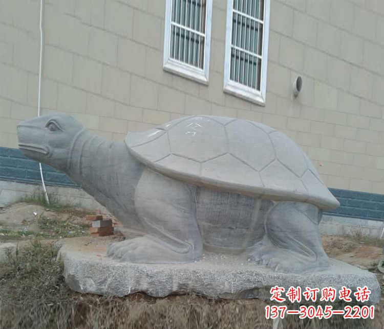 无锡大理石乌龟石雕精美的古典风格装饰