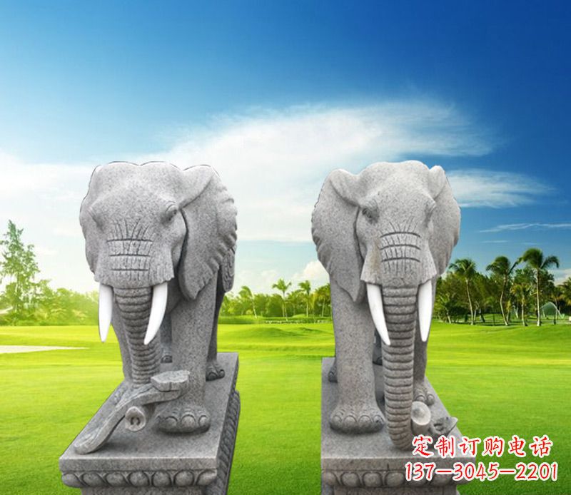 无锡精美大象雕塑，招财进宝