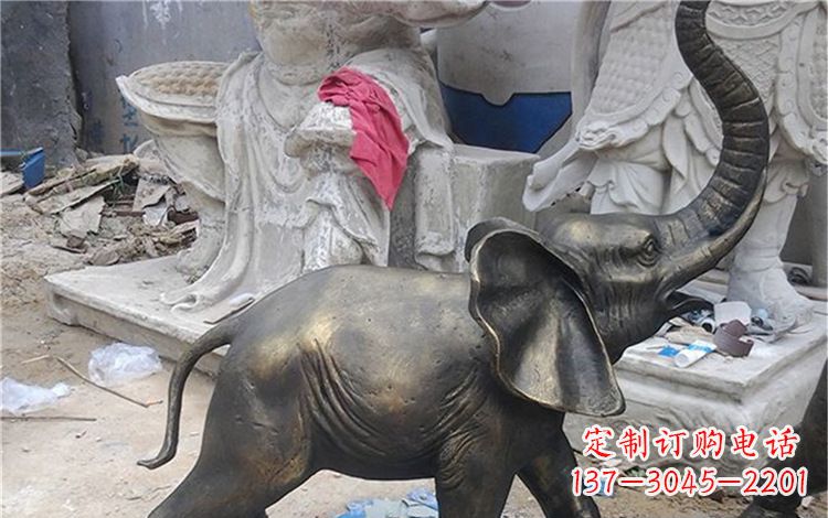 无锡大象动物铜雕112